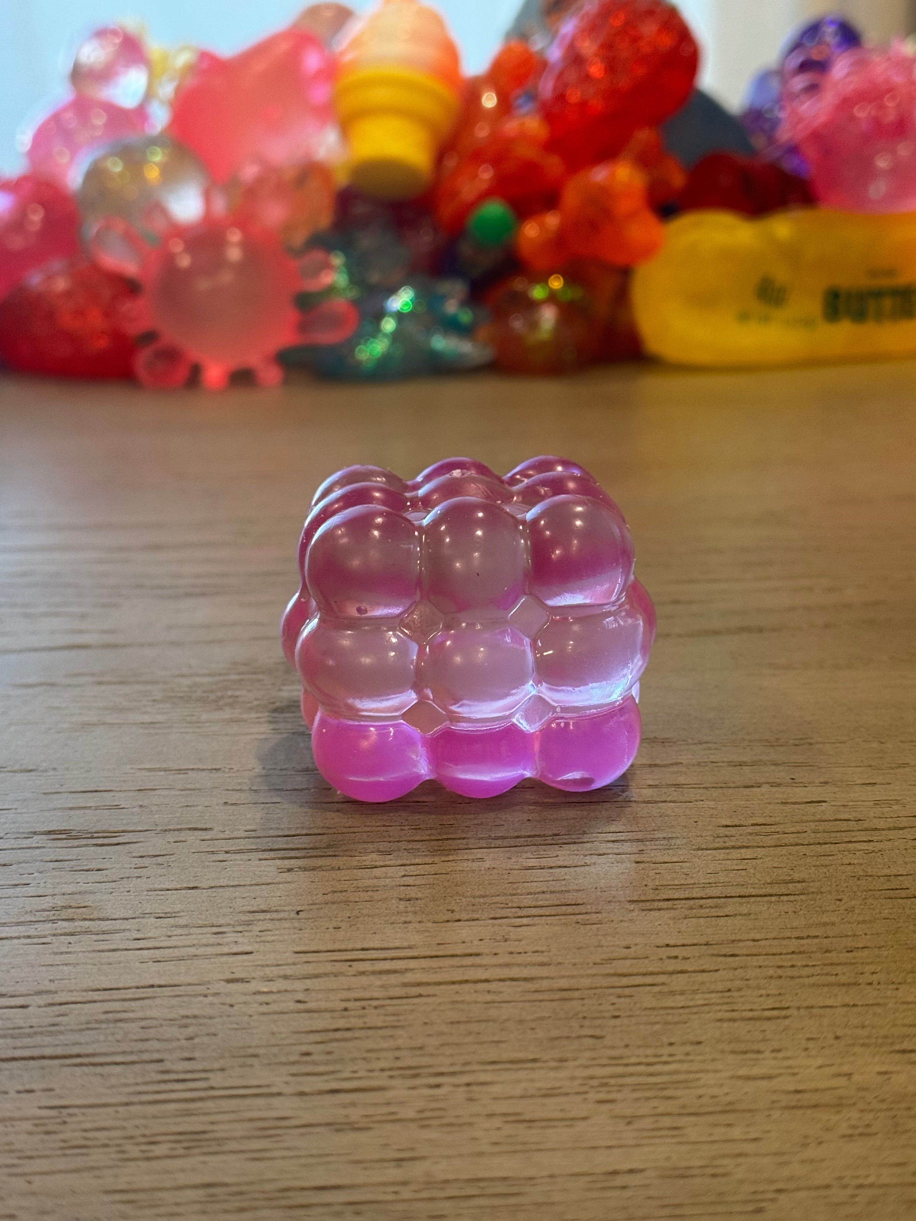sugar bubble cube