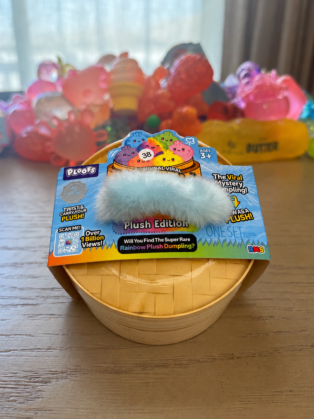 Jumbo plush dumpling