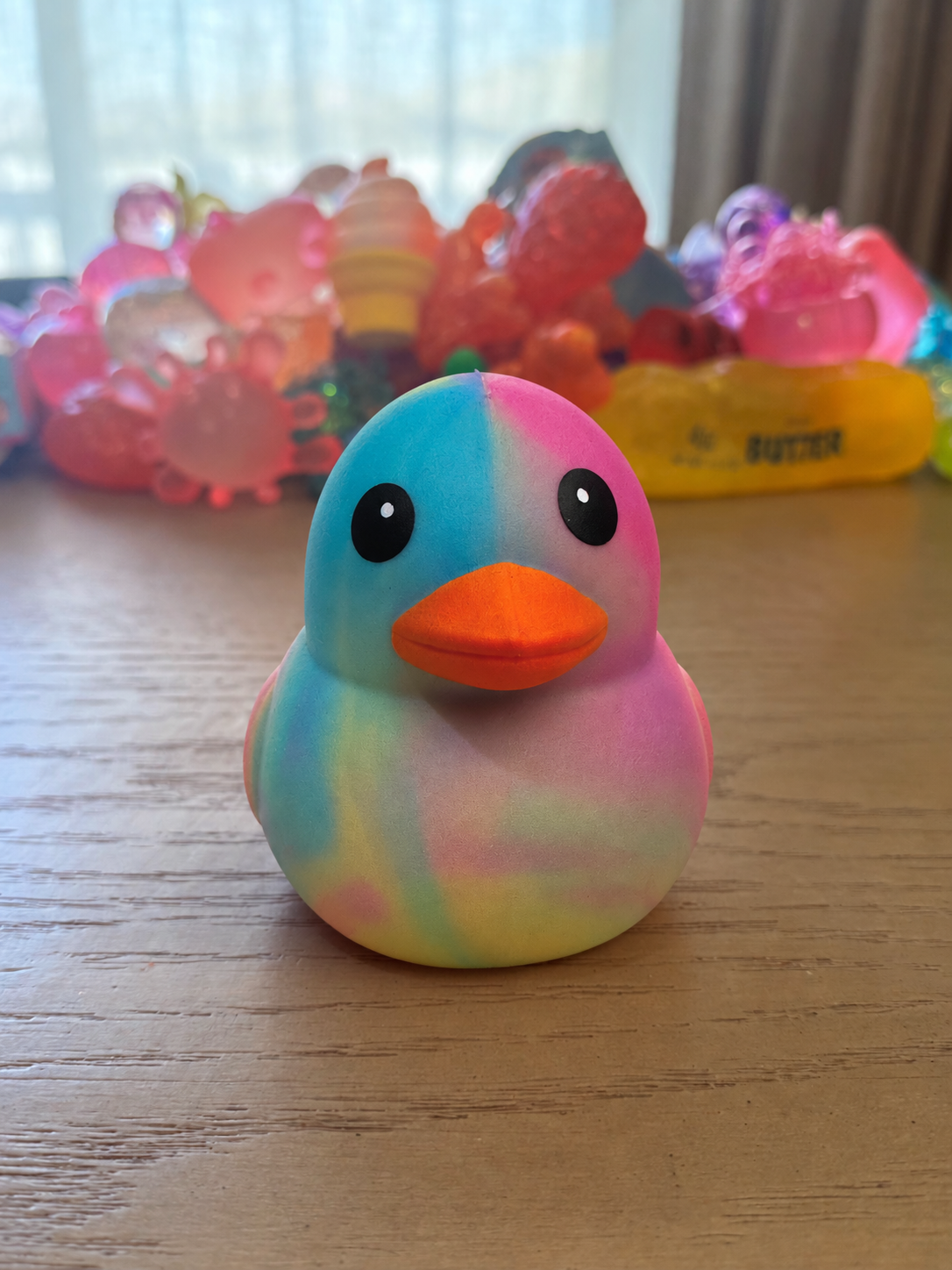 jumbo tie dye duck
