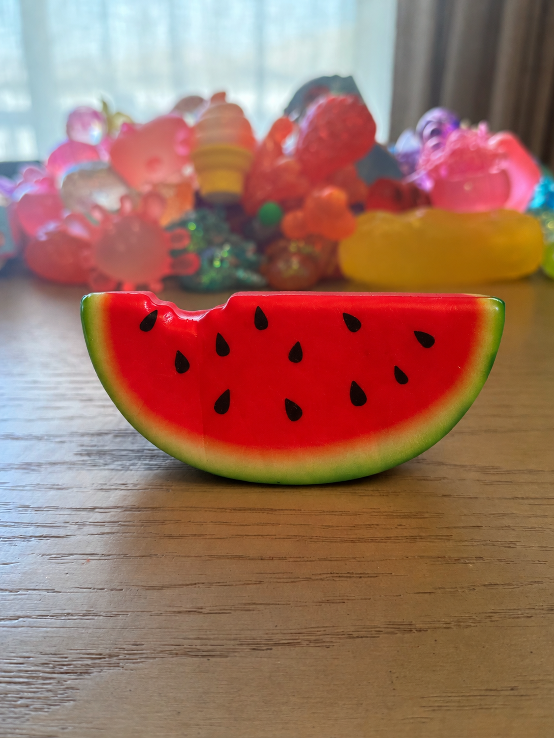 slow rising watermelon slice